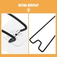 thumbnail image 3 of Luxshiny 6Pcs Black Adjustable Picture Frame Easel Back Stand for Home Tabletop Photo Display, 3 of 8