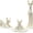 3-Piece, variant on Guvpev Cat Ghost Statue Halloween Decorations, Spooky Ghost Figurine Ornament, Hauntingly Elegant Tabletop Centerpiece, Cute Gothic Accent for Desk, Shelf, Holiday & Home Decor