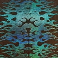 thumbnail image 3 of Nylon Spandex Hologram Flame Foil Fabric - Ignite Style with Mesmerizing Radiance!| Spandex Palace, 3 of 5