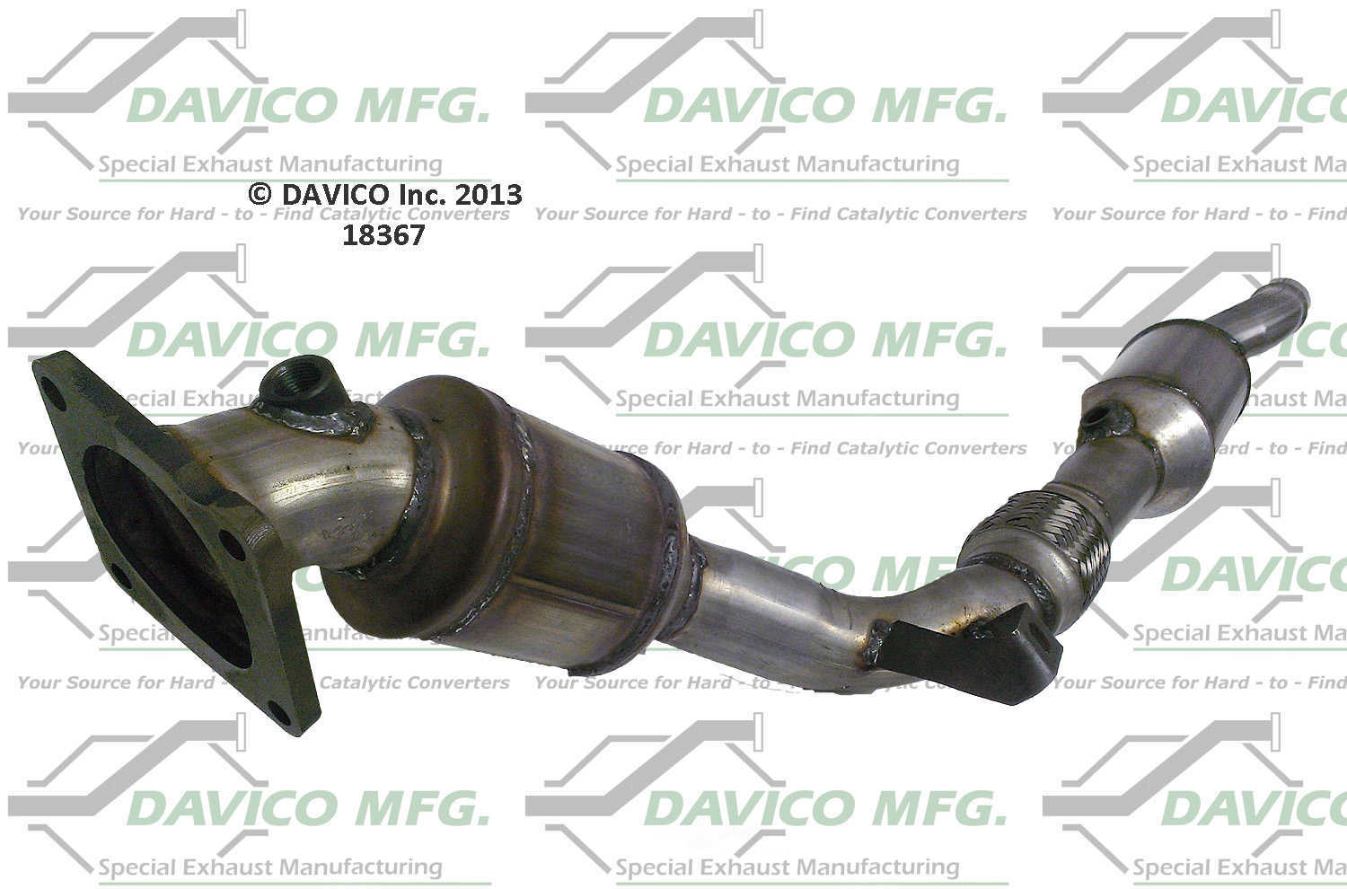 Davico Mfg 18367 Direct-Fit Catalytic Converter
