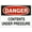 Warning Sign 4, variant on Danger Controlled Access Zone Authorized Personnel Only Sign - 8"x12" Vintage Metal Warning Wall Decor for Home Farm Bar Coffee Shop Club