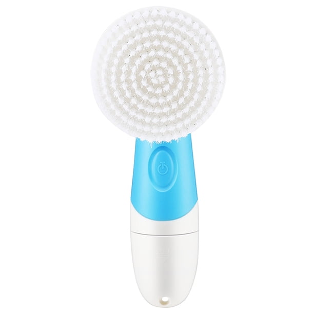 Pincel de Limpieza Eléctrica Impermable, Cepillo de Limpieza Facial, Vibracia de Alta Frecuencia Azul que Elimina Las Impureza para la Limpieza del Hogar