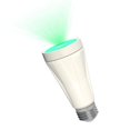 thumbnail image 1 of BlissLights BlissBulb - Proyector láser de estrellas Iluminación de galaxias para fiestas, días festivos, luces nocturnas, patios (base estándar E26 para interiores y exteriores) - Verde, 1 of 5