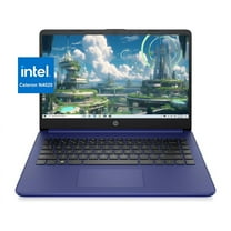 New HP 14" HD Display Student and Business Laptop, Intel Celeron N4020,4GB RAM, 64GB eMMC,Webcam,HDMI, Wi-Fi, RJ-45, Windows 11 Home, Blue