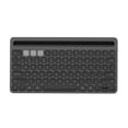 thumbnail image 2 of Ik8500 Teclado Bluetooth empresarial portátil multifunción para computadora, teléfono, tableta (negro), 2 of 8