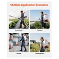 thumbnail image 4 of Gas Powered Backpack Sprayer, 26.5CC 0.9HP, 6.5 Gallon - Lawn & Garden Sprayer with 24” Wand & Nozzles for Farm, Yard, Orchard Pest Control, 4 of 6