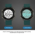 thumbnail image 4 of Digital Chronograph Watch, WR50M ABS Plastic Waterproof Luminous Large Screen Outdoor Sports Watch For Men, 4 of 8
