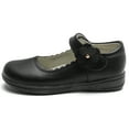 thumbnail image 2 of DADAWEN Girls Mary Jane Flat School Uniform Shoes Black Dress Shoes for Kid 4.5 Big kid, 2 of 6
