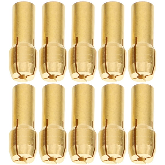 10 Pcs Electric Accessories Chuck Collet for Rotary Tool Die Collet Grinding Machine Clamping Adapter