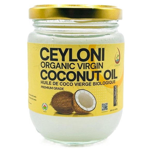 Ceyloni Organic Virgin Coconut Oil - 200ml