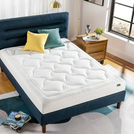 Zinus Cloud 8" Memory Foam Mattress, Pressure Relieving, Twin