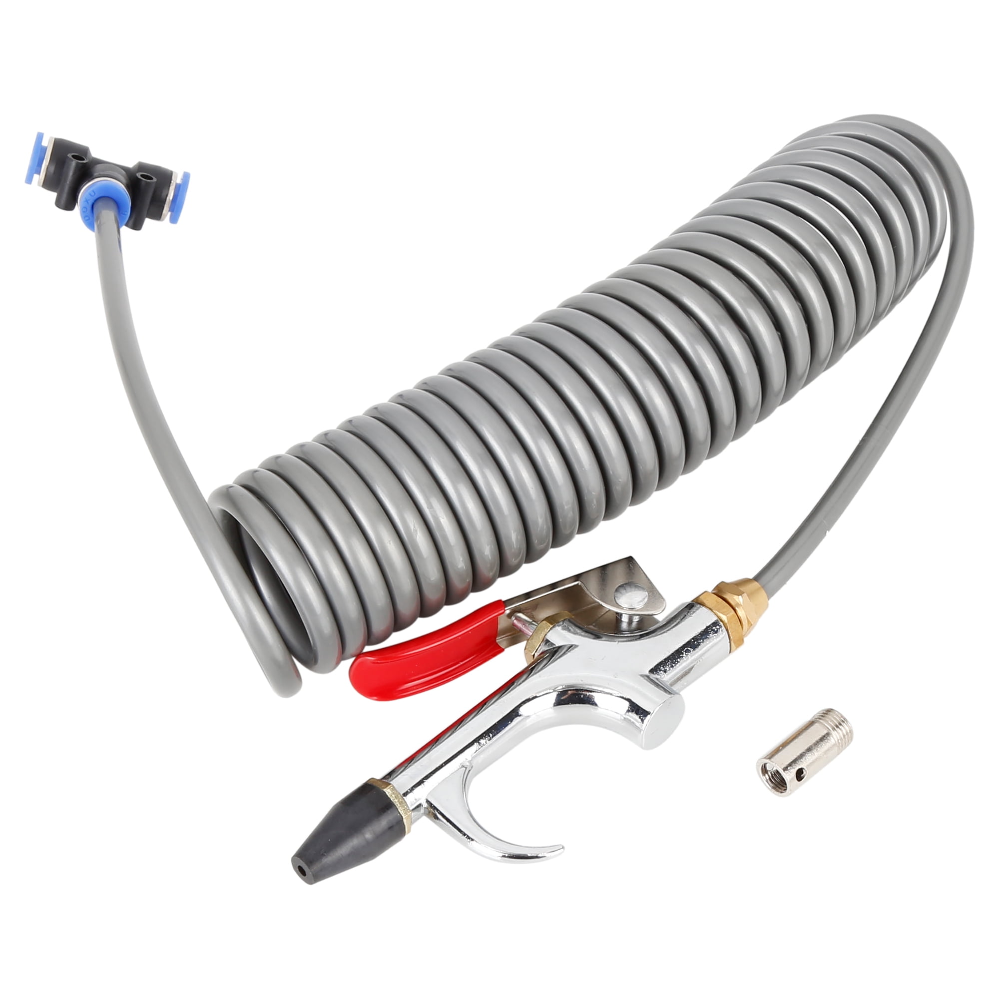 Unique Bargains 6 in 1 Car Air Blow Gun Kit Interchangeable Nozzles Air