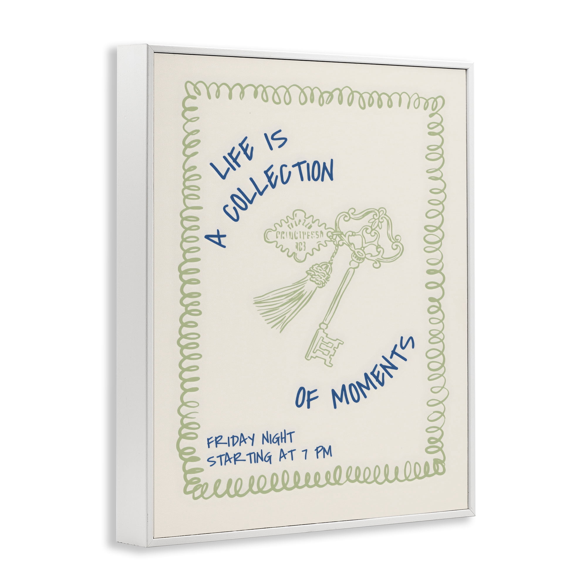 Stupell Industries A Collection of Moments White Framed Giclee Art, design by The Prints Vibe