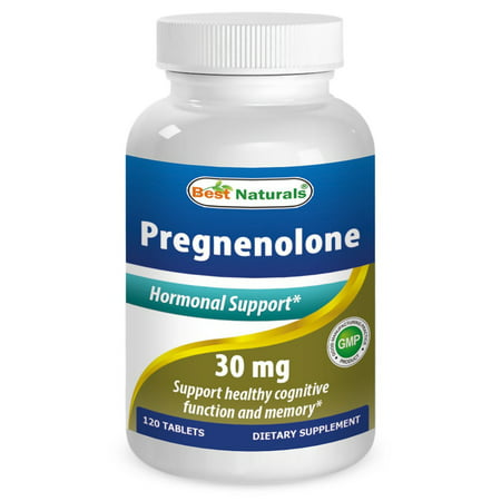 Best Naturals Pregnenolone 30 mg 120 Tablets (Best Deworming Tablet For Humans)