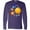 Purple, variant on Sun and Planets- Yes, and Pluto Long Sleeve T-Shirt