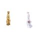 thumbnail image 1 of Escultura De Guepardo De Porcelana Dorada, Figura De Animal Moderna, Adorno Decorativo De Mesa Nórdico Para El Hogar, La Oficina Y La Estantería., 1 of 8