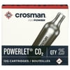 Crosman 12-Gram Power CO2 Cartridges, 25 Count