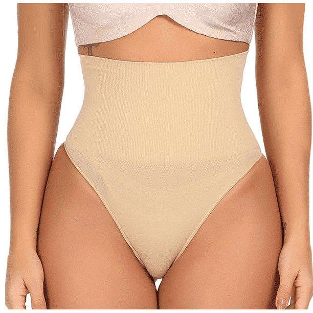 Fellow klap crush Spanx High Waist Shaper Thong Tummy Compression Body Shapewear Panties -  Walmart.com