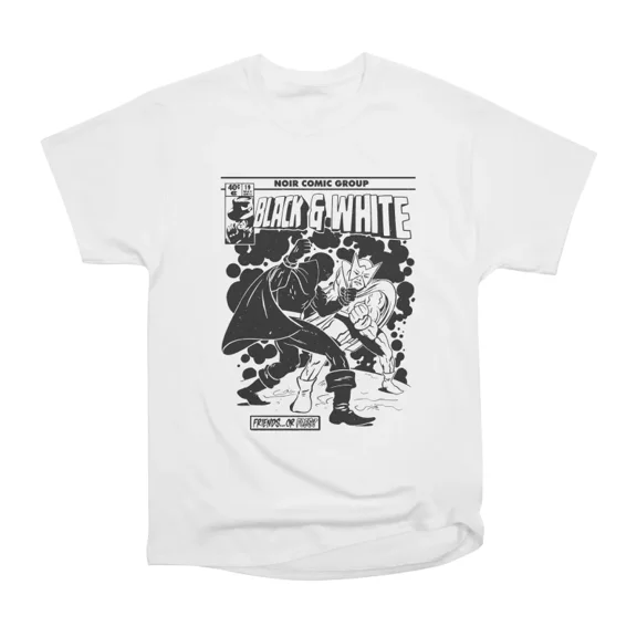 BW comic T-Shirt Tee Gift For Him Merch For Her Apparel For Friend