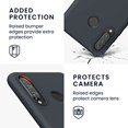 thumbnail image 3 of Black Case Compatible with Huawei P30 Lite - Soft Silicone Protective Phone Cover, 3 of 4