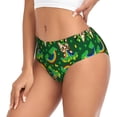 thumbnail image 2 of Fotbe Cat St Patrick's day Calzones Estampados para Mujer – Ropa Interior de Algodón, Cómoda, Suave y Elástica-4X-Large, 2 of 6