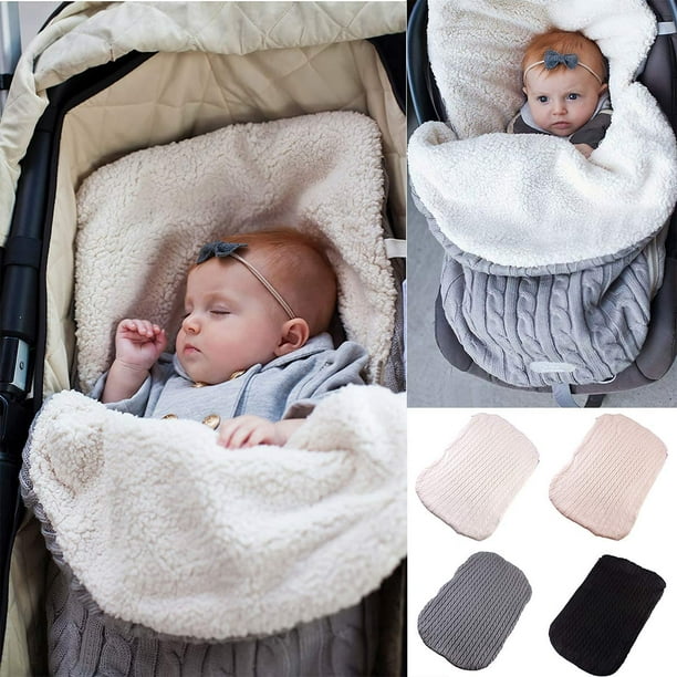 Gigoteuse bébé - Sac de couchage chaud en tricot pour votre bébé