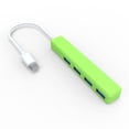 thumbnail image 1 of Oliegs Heated Blanket Type-C Hub 4-Port Data Hub Splitter With 5V Micro USB Power Port For USB Expansion Chocolate, 1 of 4