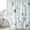 Multicolor, variant on Turquoise Coastal Waterproof Shower Curtain, Large 72"x78" Washable Polyester Fabric Shower Curtains for Bathroom, Nautical Summer Beach Coral Sea Turtle Decorative Bathtub Curtain Sets with Hooks