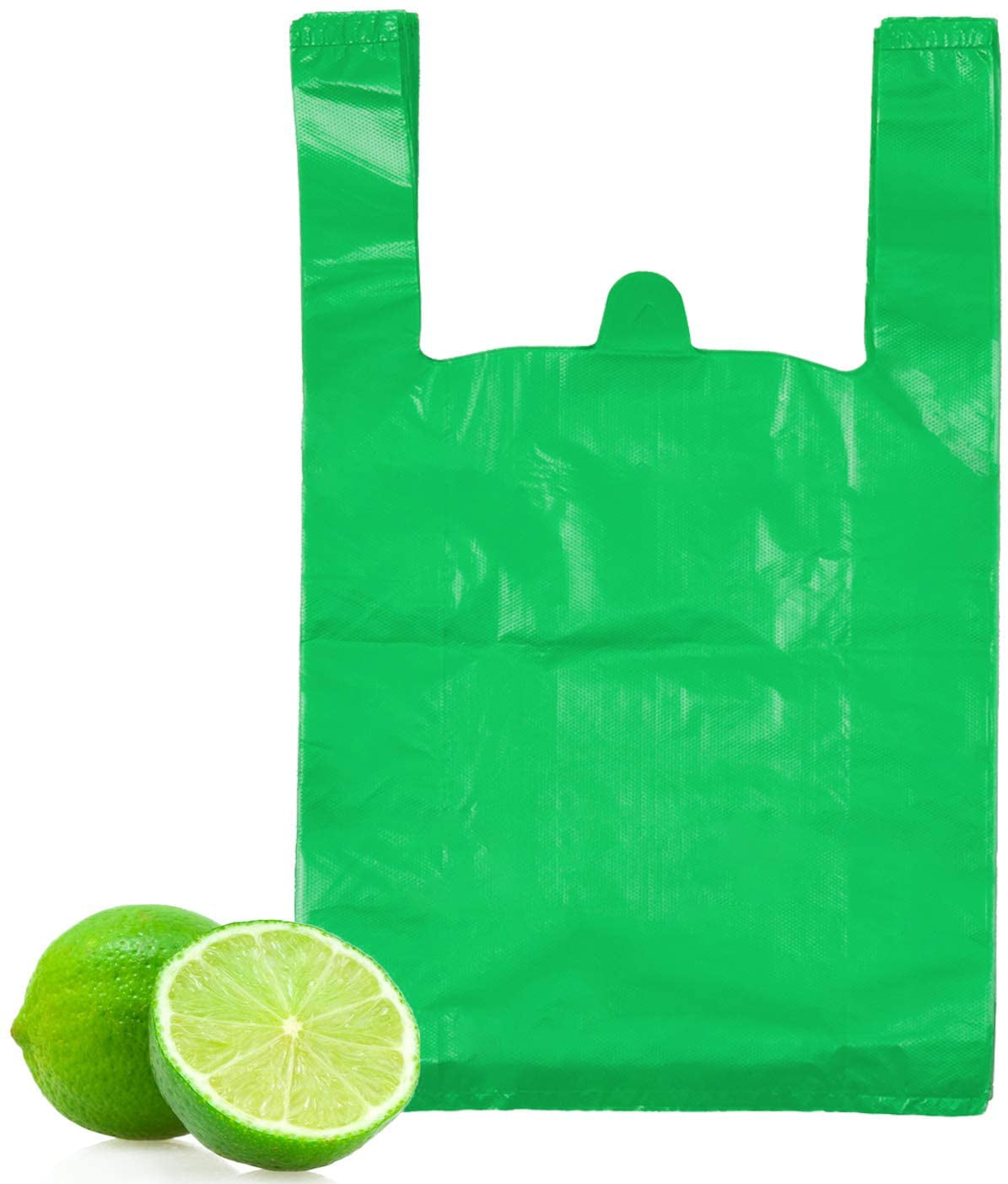 T Shirt Bags, Green Plastic Bags With Handles Bulk, Bolsas De Plastico ...