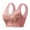 Red, variant on UJNDER Front Side Buckle Lace Edge No Steel Ring Seamless Gathering Adjustment Yoga Sleep Large Bra Bras for Women Everyday Wear Bras Red XXXXL