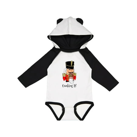 

Inktastic Crushing It! Nutcracker Gift Baby Boy or Baby Girl Long Sleeve Bodysuit