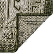 thumbnail image 3 of Unique Loom Outdoor Aztec Collection Area Rug - Coba (2' x 7' 10" Runner Green/Ivory), 3 of 7