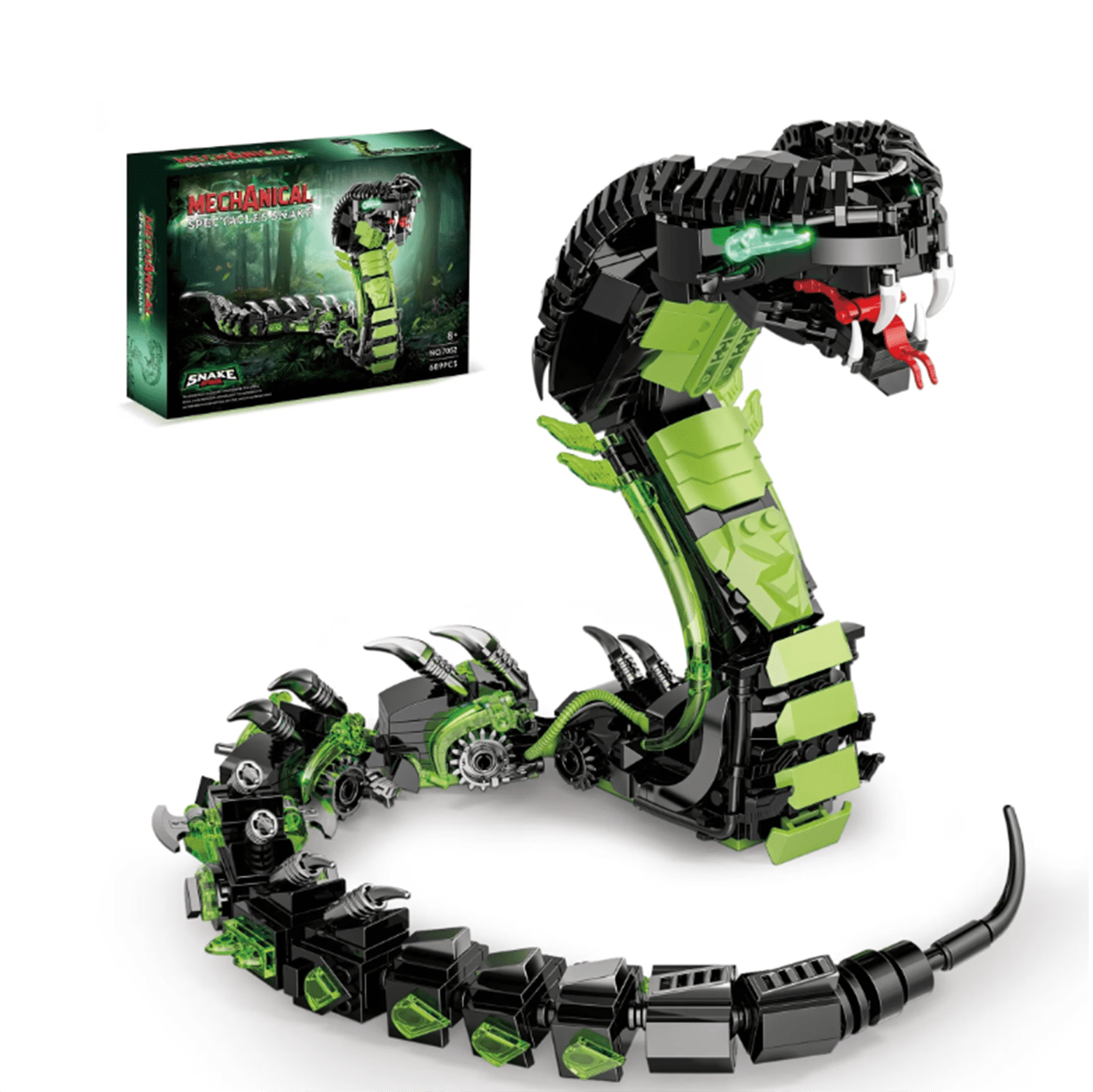 Remocguys Mechanical Crow Building Set Compatible with Lego Bird
