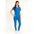 thumbnail image 1 of Scrubs Médicos Mujer | Uniformes para Doctoras y Enfermeras  M12 AZUL GDE, 1 of 4