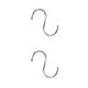 thumbnail image 4 of Bearachild 5 Pisces Iron S Shaped Hook Holder Duty Mops Heavy Clothes Closet Cloth Wardrobe Pan Storage Hanger Organizing Portable 1 PC 2piezas, 4 of 6