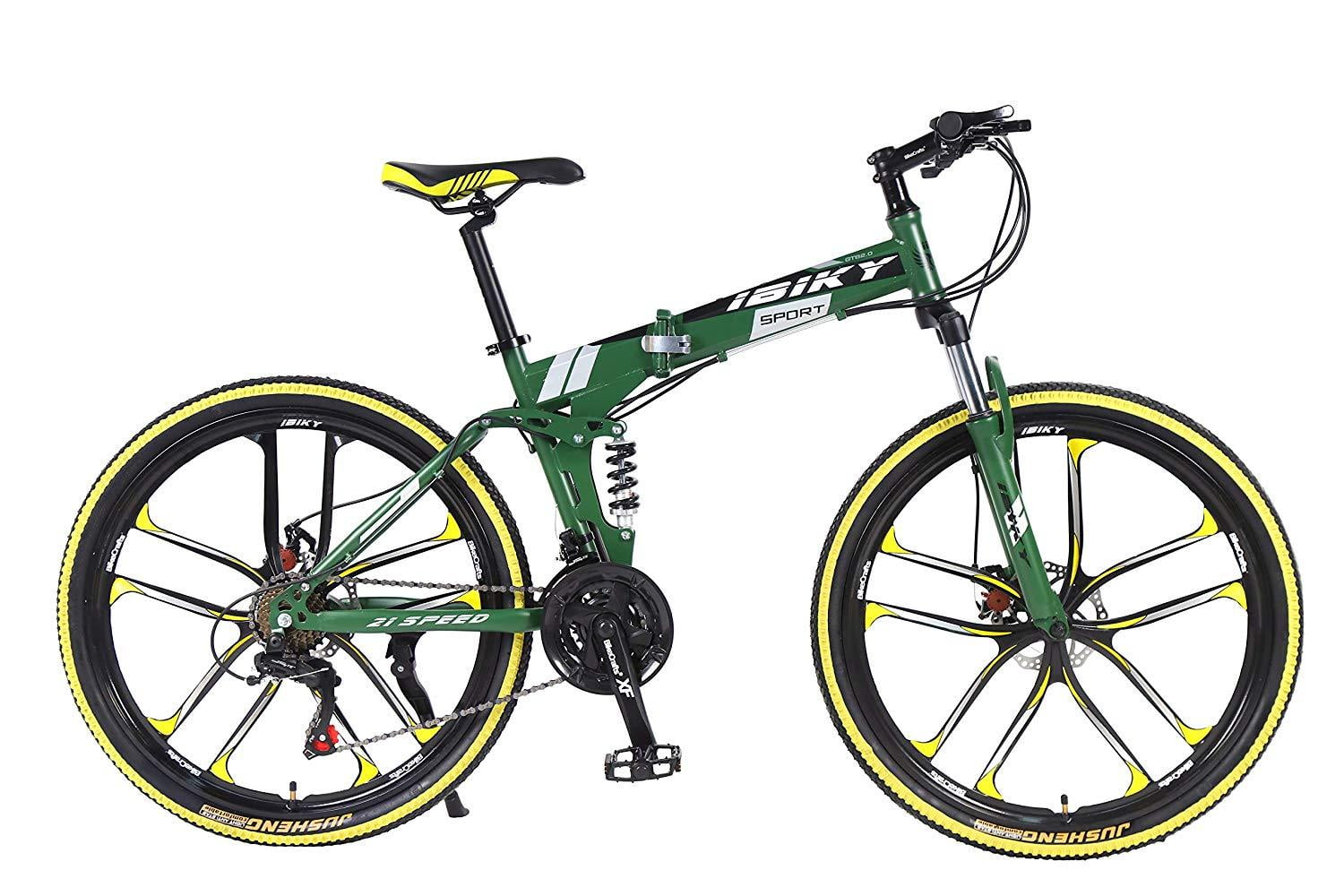 folding mountain bike walmart