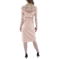 thumbnail image 2 of Lauren Ralph Lauren Womens Jersey Knee Length Wrap Dress, 2 of 2