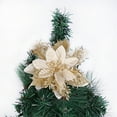 thumbnail image 4 of 20PCS Christmas Poinsettia Flower Creative Artificial Flower Xmas Tree Flower, 4 of 10
