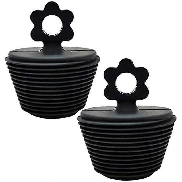 Silicone Bathtub Drain Stopper Plug - Universal Leak-Proof Bath Sink Stopper for All Drain Types