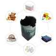 thumbnail image 7 of Yayeee Freestanding Laundry Hamper with Handle Collapsible Large Storage Basket for Clothes, Forest House, 7 of 7