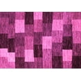 thumbnail image 1 of Ahgly Company Indoor Rectangle Abstract Pink Modern Area Rugs, 2' x 3', 1 of 4
