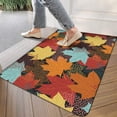 thumbnail image 3 of Fall/Autumn Maple Leaves Doormats,No Slip Absorbent Welcome Mat Super Floor Door Mats for Indoor Outdoor Home, 3 of 6