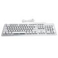 thumbnail image 1 of 104 Keys Mixed Light Ergonomic Design Mechanical Gaming Keyboard with Key Click, 1 of 8