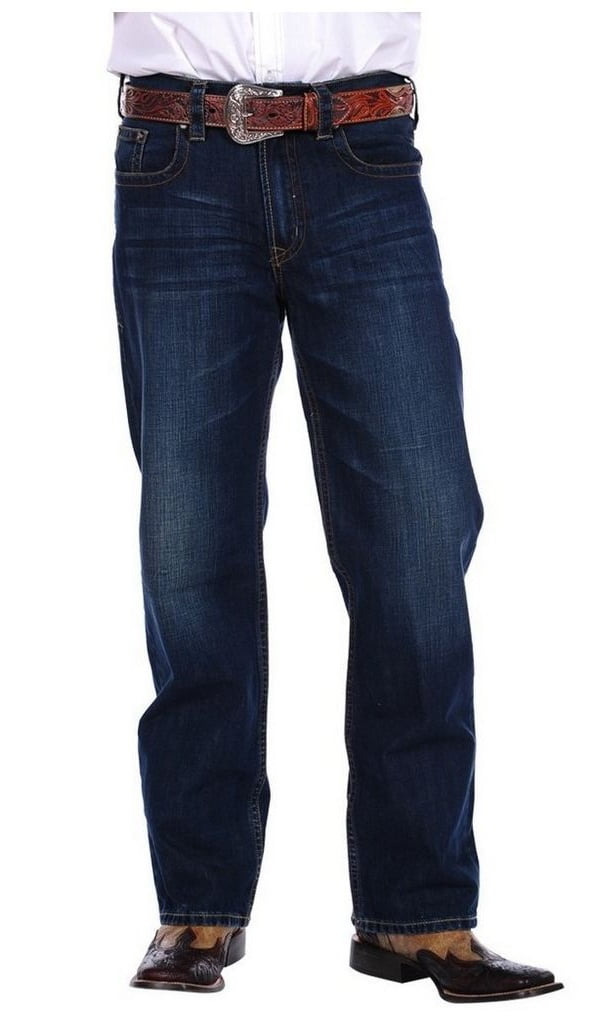 Stetson Stetson Western Denim Jeans Mens Royal 1100413124001 BU
