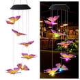 thumbnail image 1 of Yuarrent Campanilla de viento Solar Led portátil, lámpara de mariposa, Sensor automático, de jardín, luz exterior, decoración de fiesta en Iluminación y accesorios Yuarrent HA024356-00, 1 of 1