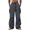 Dark Gray, variant on Men’s Loose Fit Drawstring Waist Cargo Pants with Zippered Pockets Adjustable Hem Streetwear Trousers for Daily Wear