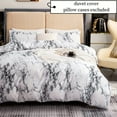 thumbnail image 2 of 1pc Marble Print Bedding Duvet Cover, Washable Microfiber Duvet Cover, Skin-Friendly Soft And Comfortable Duvet Cover For Bedroom Guest Room (Pillowcase Not Included), 2 of 4