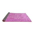 thumbnail image 2 of Ahgly Company Indoor Square Persian Pink Traditional Area Rugs, 3' Square, 2 of 4