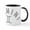 White/Black Inside, variant on CafePress - Gemini - 11 oz Ceramic Mug - Novelty Coffee Tea Cup