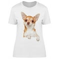 thumbnail image 1 of Cute Chihuahua Looking At You T-Shirt Women -Image by Shutterstock, Female x-Large, 1 of 2